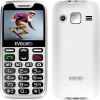 EVOLVEO EasyPhone XR mobilný telefón pre seniorov s nabíjacím stojanom biely