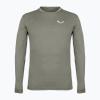 Pánske tričko longsleeve Salewa Puez Melange Dry faded green melange