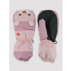 NOVITI RN031-G-01 Dievčenské lyžiarske rukavice 1P Teddy Bear 14