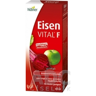Anton Hűbner, GmbH & Co. KG Eisen VITAL F ovocný a bylinný extrakt 1x500 ml