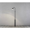 Konstsmide 563-750 Vega LED vonkajšia stojaca lampa En.trieda 2021: F (A - G) LED pevne zabudované LED osvetlenie 8 W čierna; 563-750