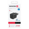 Cestovná nabíjačka Swissten 20W UBS-C - 22070110 - Čierna