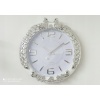 Hodiny - Dekoratívne Glamour Clock Cubic zirkónmi 42 Peacock Silver (Hodiny - Dekoratívne Glamour Clock Cubic zirkónmi 42 Peacock Silver)