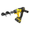 Stanley SFMCGA75M1-QW FATMAX V20 Aku půdní vrták, 1x 4.0 Ah 18 V