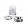 Kovové podtácky RINGS, set 7 ks - PHILIPPI (Podtácek pod sklenici RINGS, sada 7 ks - PHILIPPI)