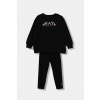 Detská tepláková súprava EA7 Emporio Armani 7G000167.AF15583 čierna 154