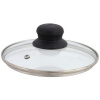 Univerzálna sklenená pokrievka s otvorom na paru 32 cm DOMOTTI
