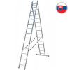 Elkop Viacúčelový 2-dielny, výsuvný rebrík VHR Hobby 2x14, Hobby 2 x 14, AKCIA