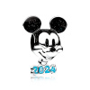 Visiaci prívesok Trblietavý Mickey Mouse Anniversary 2024