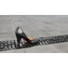 Odvodňovací plastový žľab VODALAND BASE B125 s plastovou mrežou 1000 x 156 x 95 mm