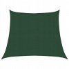 Slnečná plachta, 160 g/m², tmavozelená, 3/4x3 m, HDPE
