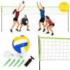 Bedmintonová volejbalová sieť 600x240 cm, skladacia, MultiGarden