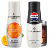 Sirupy SodaStream Orange Zero Pomaranč bez cukru + Pepsi Max Cola