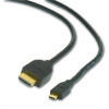 Gembird Kábel HDMI-HDMI micro 1,8m, 1.3, M/M tienený, zl. CC-HDMID-6