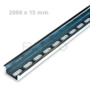 ELCON DIN lišta perforovaná 2000x15mm (DIN35/2P/15)
