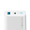 AppleMix 20W napájací adaptér / nabíjačka FOREVER - USB-A + USB-C pre Apple iPhone / iPad - biely