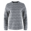 Fjällräven Snow Round Neck Grey dámsky pulóver