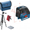 Bosch Krížovo-bodový laser GCL 25 + BT 150, kartón 0601066B01