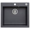 MODERNO SINK GRANITE ANNIE 60 BLACK MET POP-UP
