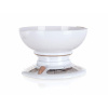 Váha kuchynská 3kg mechanická s miskou CULINARIA WHITE