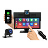 AUTORÁDIO ANDROID APPLE CARPLAY STANICA + 2 KAMERY MONITOR BLUETOOTH