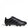 adidas Goletto VIII Juniors Firm Ground Football Boots Black/Black 4 (36.7)