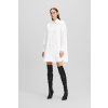 KOŠEĽA KARL LAGERFELD PEARL EMBELLISHED TUNIC WHITE