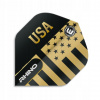 Winmau Rhino Black & Gold Flag - USA