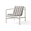 HAY Textilný podsedák Palissade Lounge Chair Low Soft Quilted Cushion, sky grey
