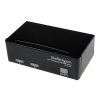 StarTech.com 2 Port Professional USB KVM Switch Kit with Cables - Prepínac KVM - 2 x KVM port(s) - SV231USBGB
