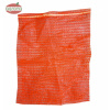 Vrecia sieťové 5-8kg 35x50cm oranžové, s pásikom (47x42cm vnútorný rozmer)