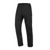 Direct Alpine Cyclone pants black/brick pánské lehké nepromokavé sbalitelné kalhoty 20000 - L