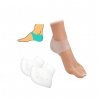 Chránič päty HealMed 2 ks - priehľadný