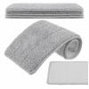 Náhrada do plochého mopu, zásoba na 1,5 roka, 5x náhradná hlavica na suchý zips, savá a odolná