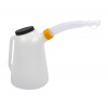 Odměrná nádoba plast 5 l s víkem a výlevkou (TrueTech)