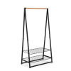 BRABANTIA Linn 99,5 x 190 cm čierny - vešiak / sušiak na oblečenie z nehrdzavejúcej ocele