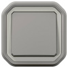 Legrand lkomplet Pod omietku, prepínač Plexo sivá 069811L; 069811L