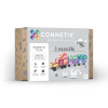 Magnetická stavebnica Connetix Pastel Transport 50ks
