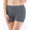 GINA dámské boxerky delší nohavička, kratší nohavička, bezešvé, klasické, jednobarevné Eco Bamboo 03018P - tm. šedá XL/XXL, vel. XL/XXL, tm. šedá