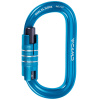 Karabína CAMP Oval XL 3Lock modrá