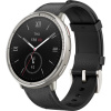 Amazfit Active 2 Round NFC /Silver/Elegant Band/Black Leather