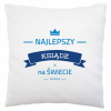 Dekoratívne vankúšové čerstvé 40 x 40 cm (Najlepší kňaz sveta vankúša)