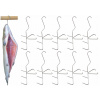 Udiareň - Bonfire párky 150 cm 10 grilovacích počítačov (Bonfire párky 150 cm 10 grilovacích počítačov)