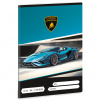 Ars Una: Lamborghini modrý linajkový zošit pre 2. ročník A/5