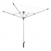 Leifheit 85360 Linopush 500 rotačný sušiak strieborná/čierna/kov 135-180 cm