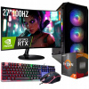 HERNÁ SÚPRAVA Ryzen 7 5700G 32GB RTX 4060 8GB +Wi-Fi +WIN11 +MONITOR 27