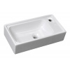 Sapho SMALL ORION keramické umývadlo 50,5x26,5cm, biela 7045