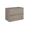 Elvisia Skrinka pod umývadlo SIMPLE Dark oak | 80 cm