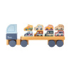 CUBIKA CUBIKA 13418 Kamión s autami drevená skladačka 12 dielov MA1-13418