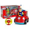 LEAN TOYS Hasičské vozidlo RC - červené